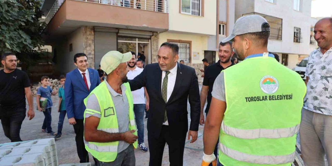 Başkan Yılmaz, Mevlana Mahallesi’nde Kültür Ve Taziye Evi Çalışmalarını İnceledi