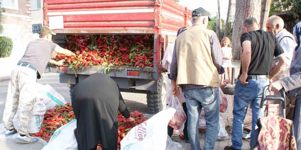 Ucuz Biber Vatandaşlar Tarafından Kapışıldı