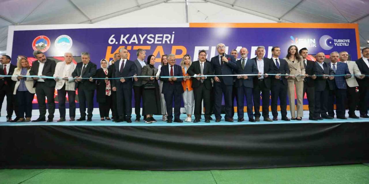 Kayseri 6. Kitap Fuarı Açıldı