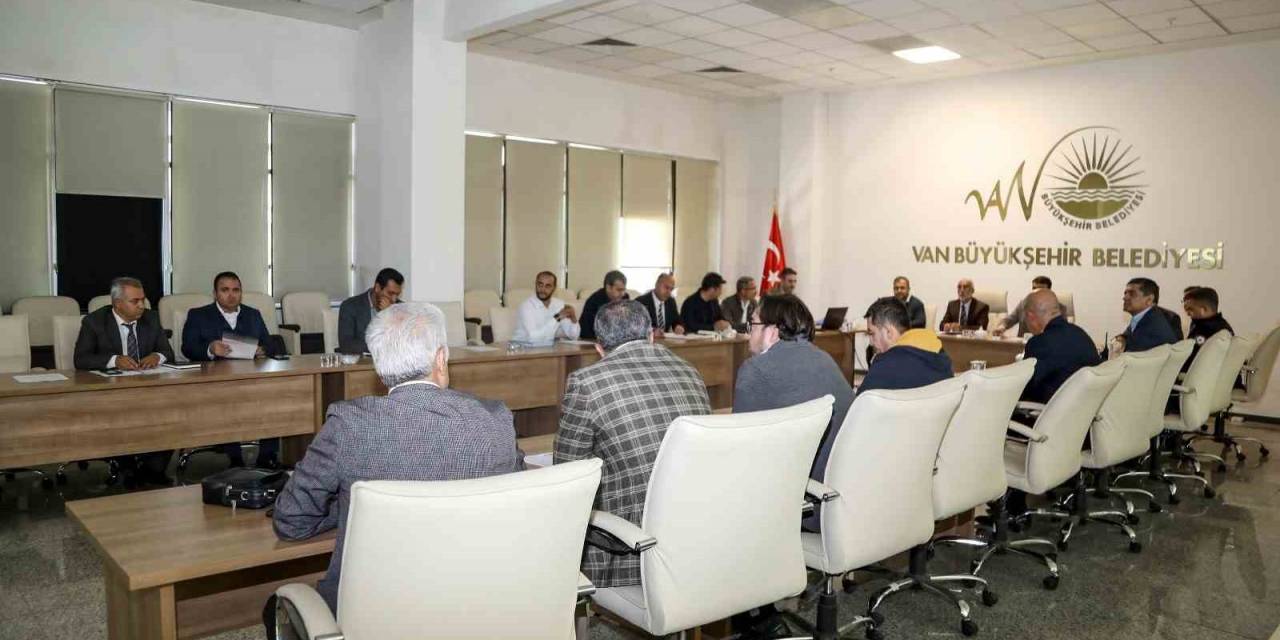 Van Büyükşehir Belediyesi Ekim Ayı Ukome Toplantısı Yapıldı