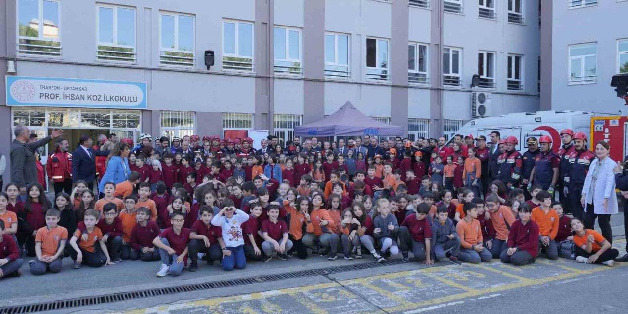 Trabzon’da Gerçeği Aratmayan Tatbikat