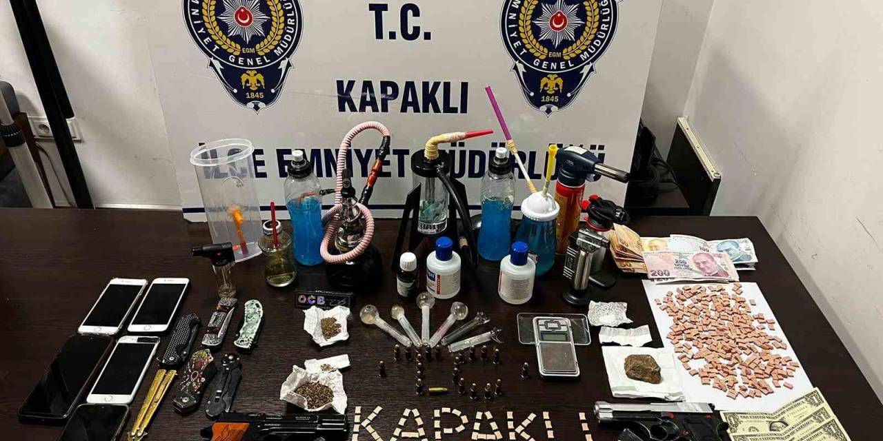 Kapaklı’da 2 Mahalleye Uyuşturucu Operasyonu