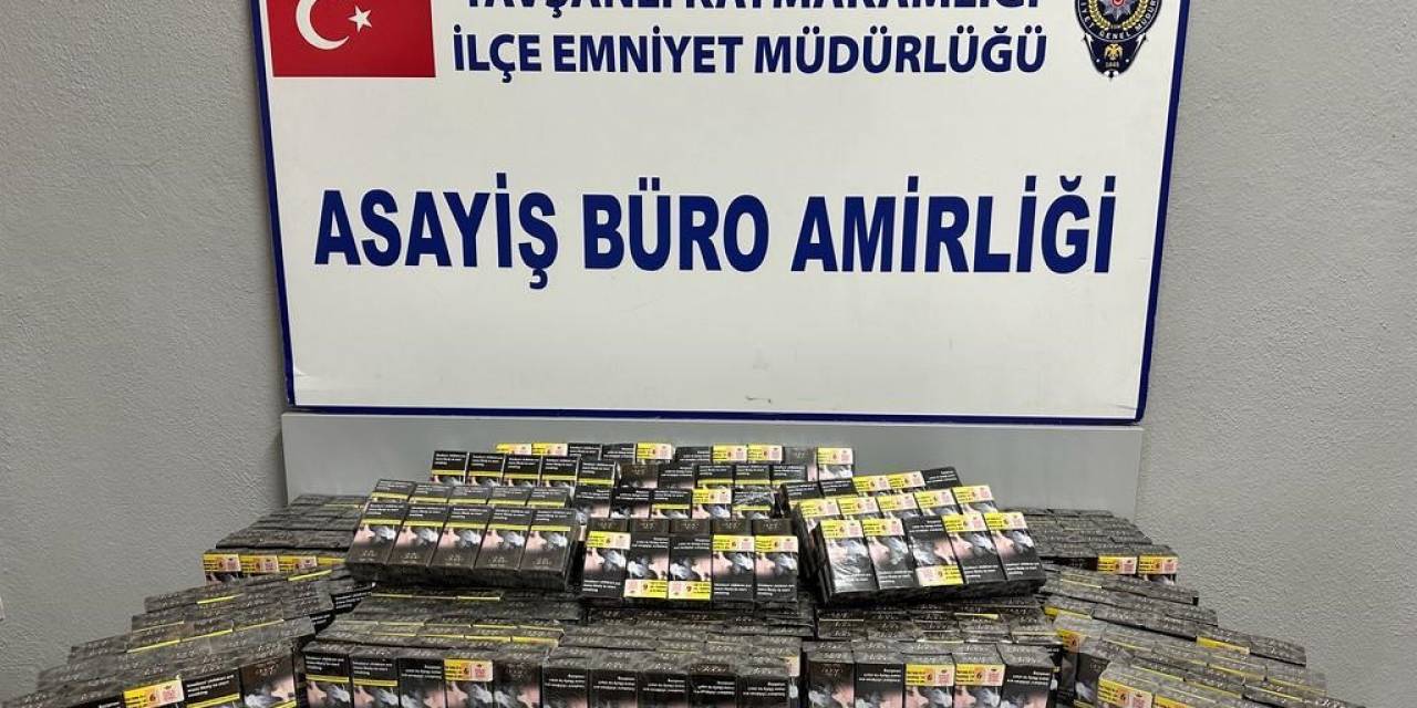 Tavşanlı’da Kargo Kolisinden 11 Bin 400 Adet Kaçak Sigara Çıktı