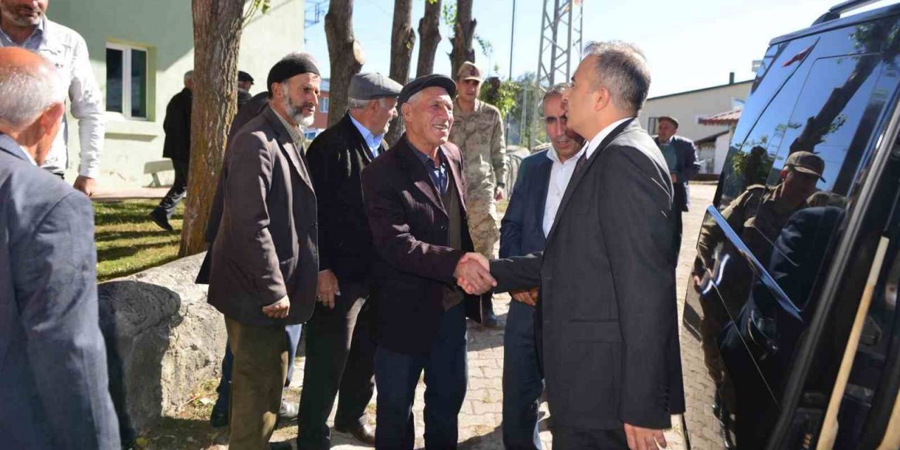 Vali Çiçek’ten Köy Ziyaretleri