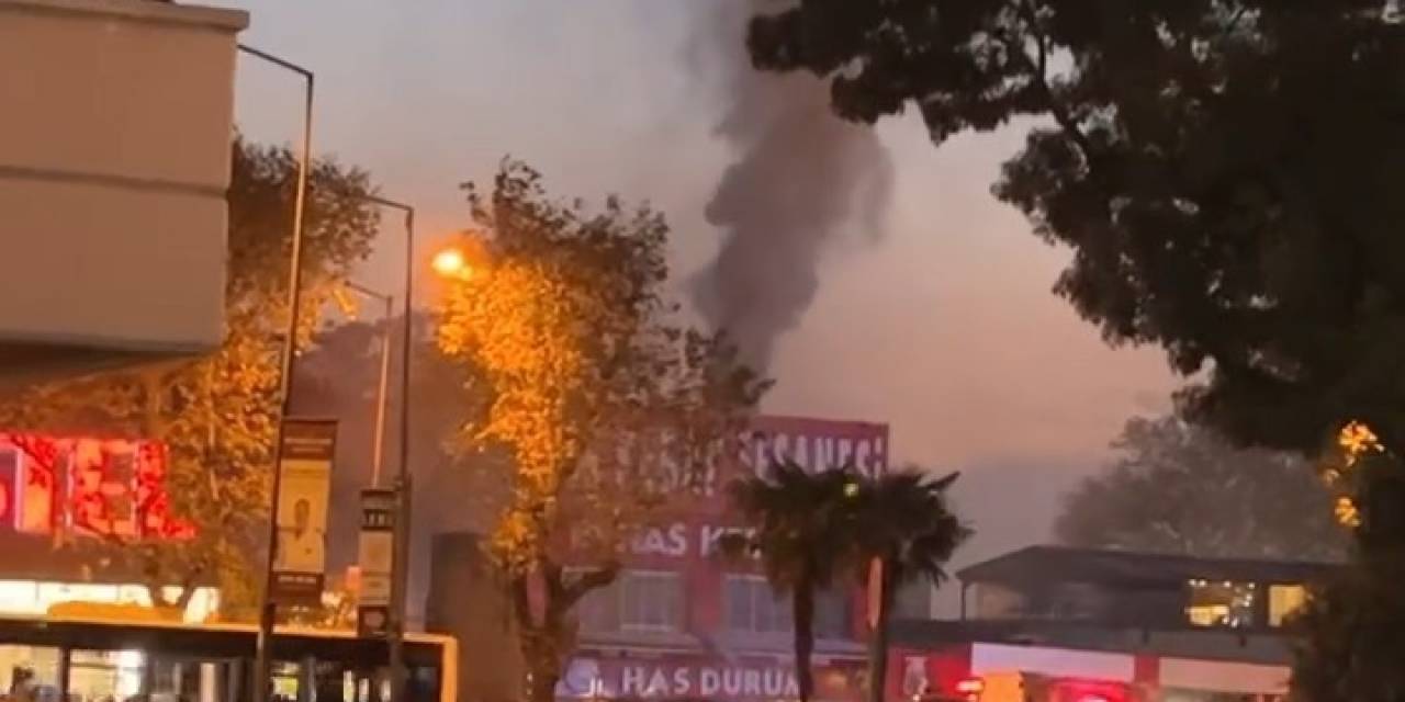 Kebapçıda Korkutan Yangın