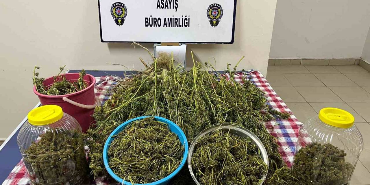 Depoda 3 Kilo Kenevir Çıktı
