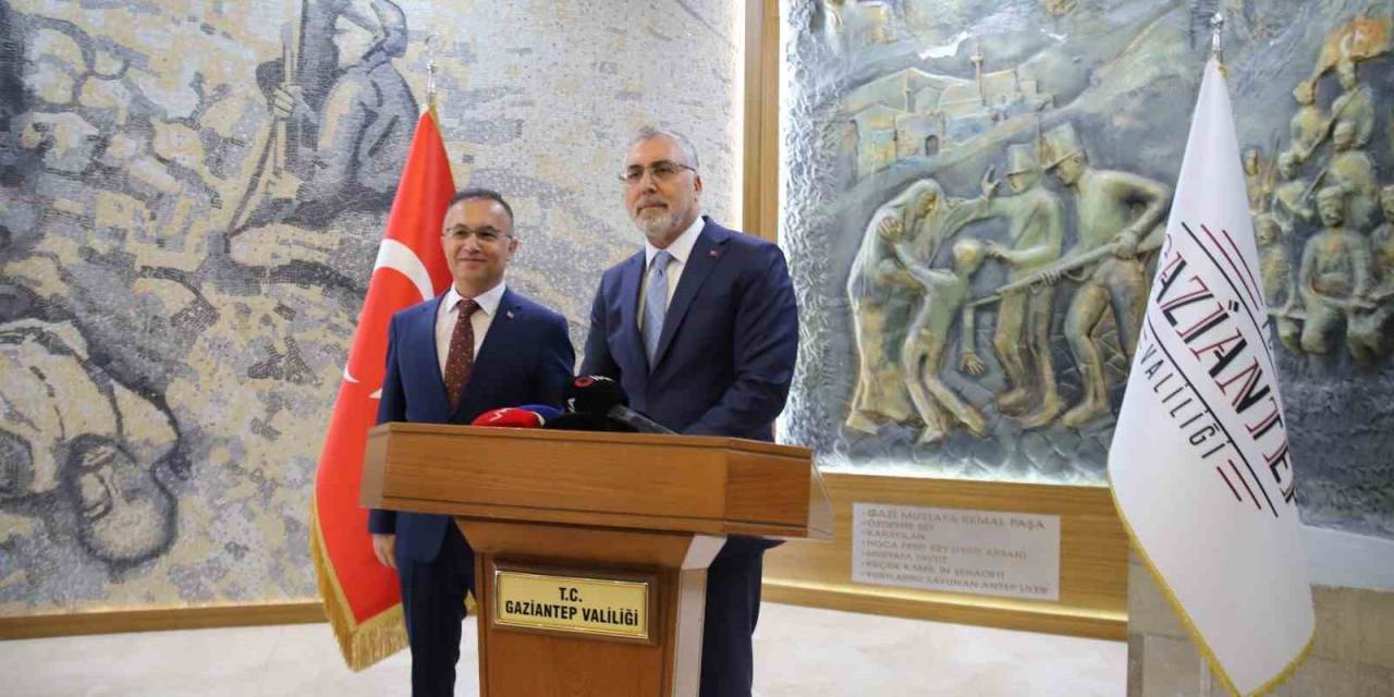 Bakan Vedat Işıkhan Gaziantep’te