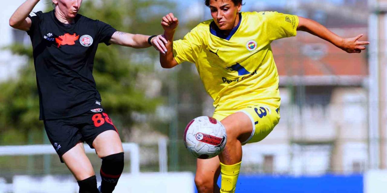 Kadın Futbol Süper Ligi: Fenerbahçe: 1 - Fatih Karagümrük: 0