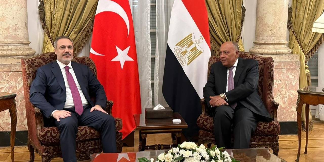 Dışişleri Bakanı Fidan, Mısırlı Mevkidaşı Shoukry İle Görüştü