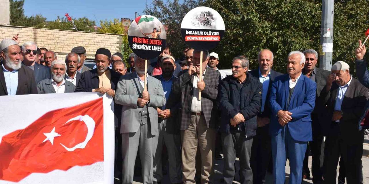 Muş’ta Filistin’e Destek