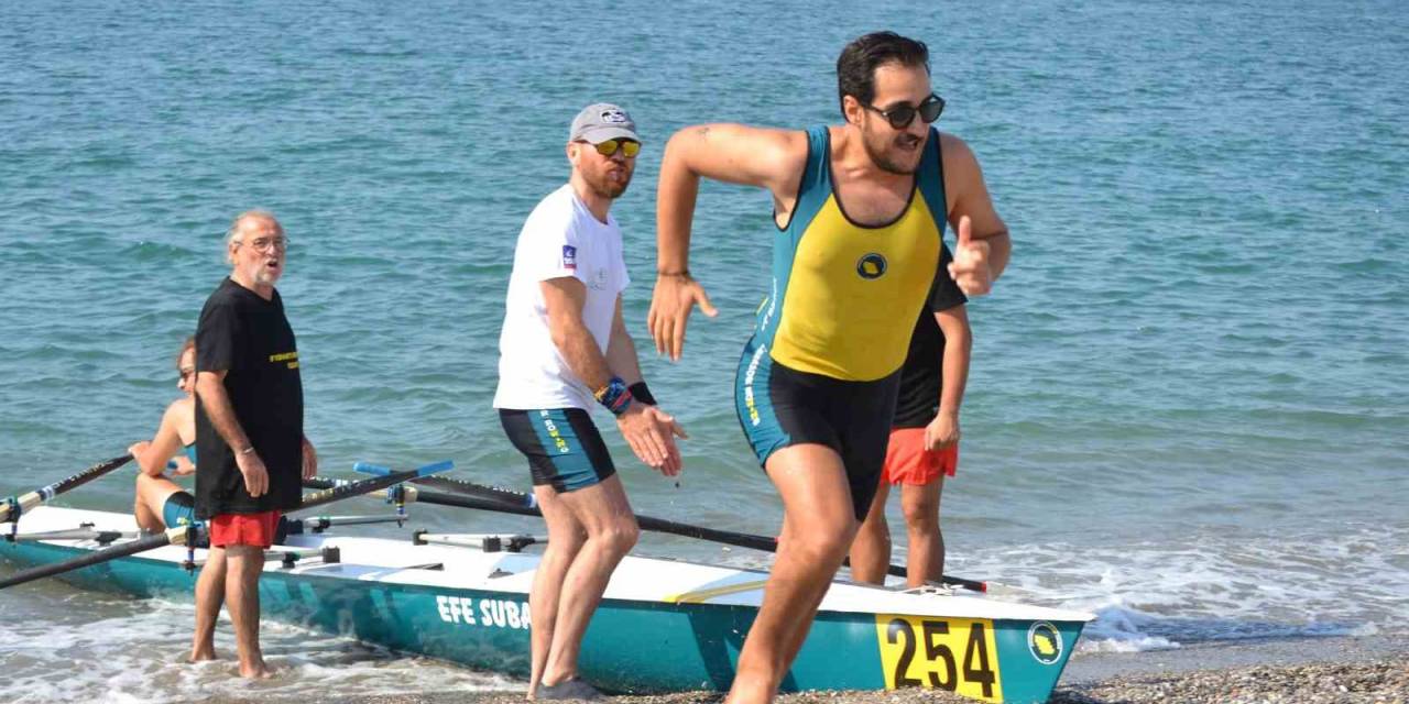 Fethiye’de ’rowing Beach Sprint’ Yarışları Başladı