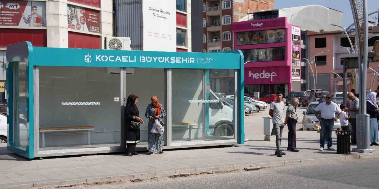 Klimalı Duraklar Kocaelililerin Hizmetinde