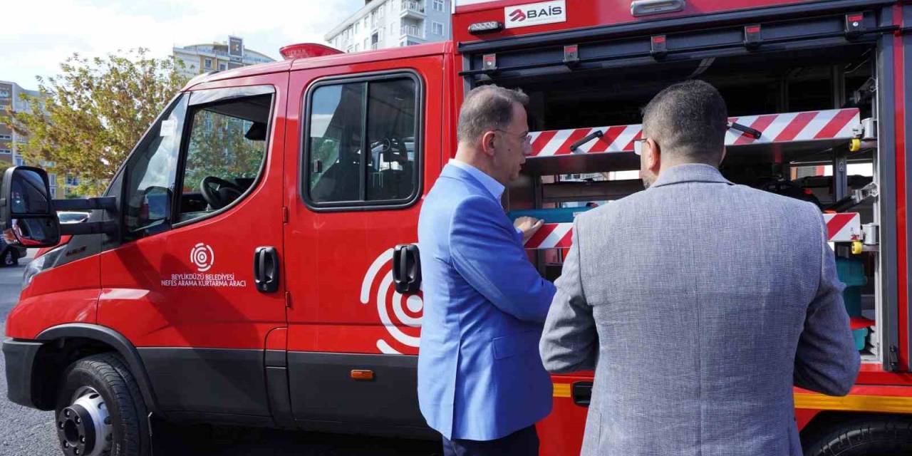 Beylikdüzü Belediyesi 3 Adet Afet Müdahale Aracını Bünyesine Kattı