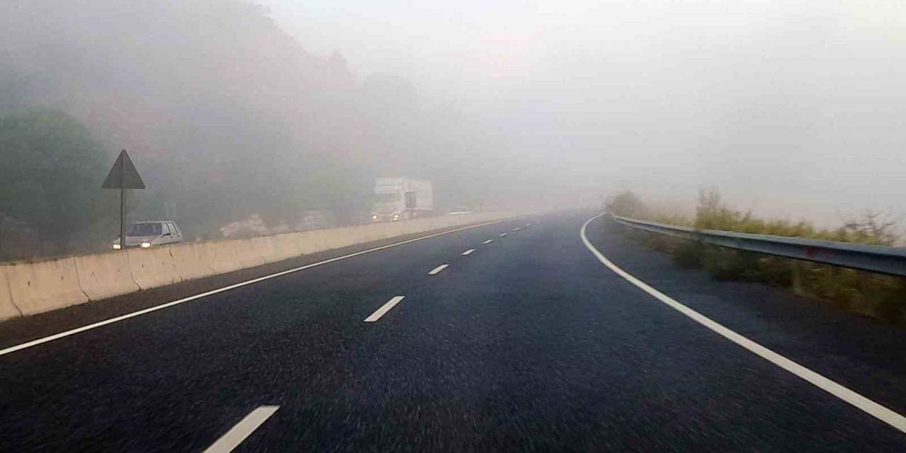 Muğla-aydın Karayolunda Yoğun Sis