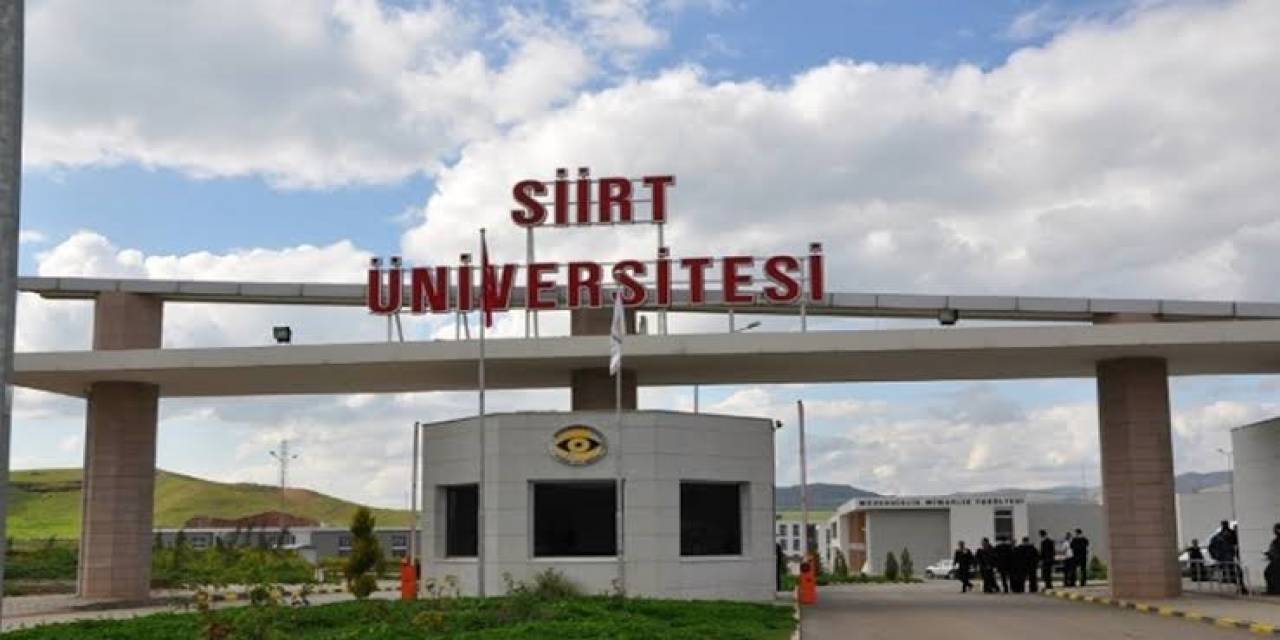 Siirt Üniversitesinden İsrail’e Tepki Açıklaması