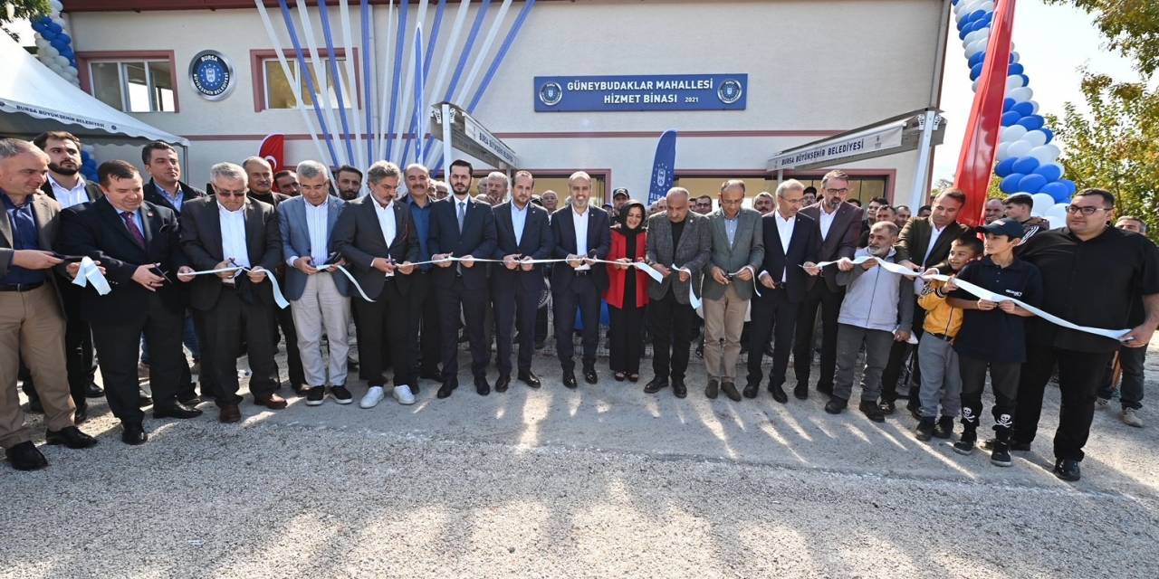 Güneybudaklar’da Hizmet Binası Törenle Hizmete Açıldı