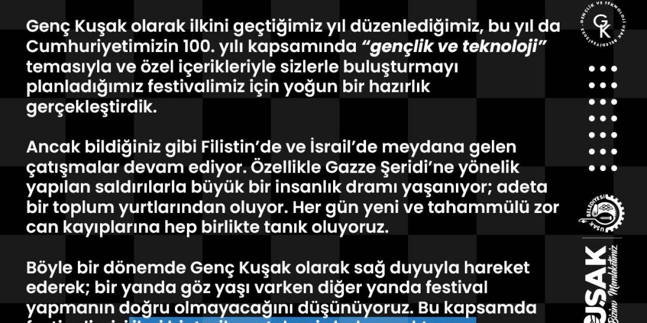 Uşak Genç Fest Ertelendi