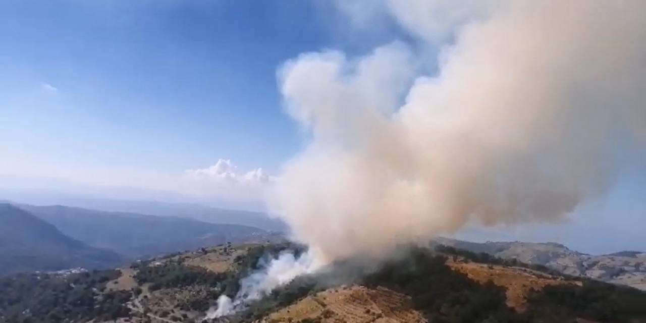 İzmir’deki Orman Yangını Kontrol Altında
