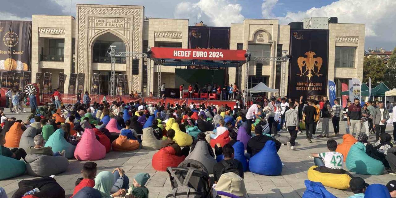 Konya’da Milli Maç Heyecanı