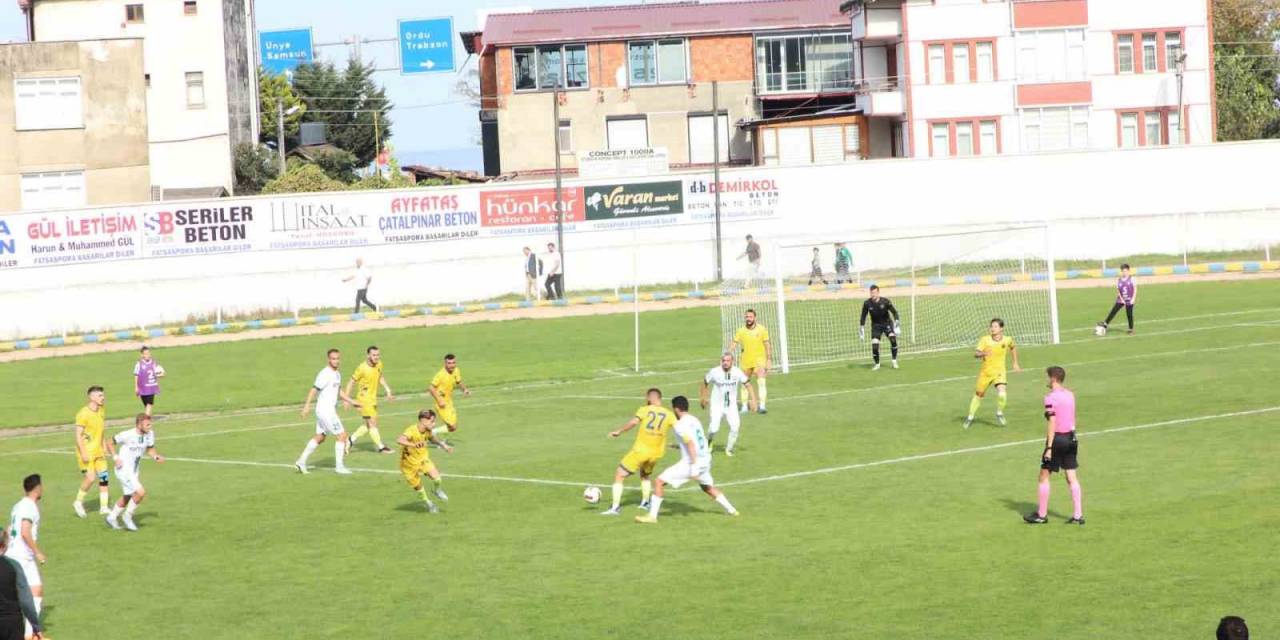 Tff 3. Lig: Fatsa Belediyespor: 1 - Büyükçekmece Tepecikspor : 0