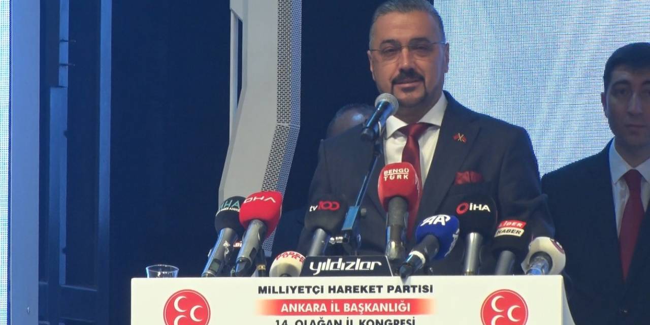 Mhp Ankara İl Başkanlığında Alparslan Doğan Güven Tazeledi