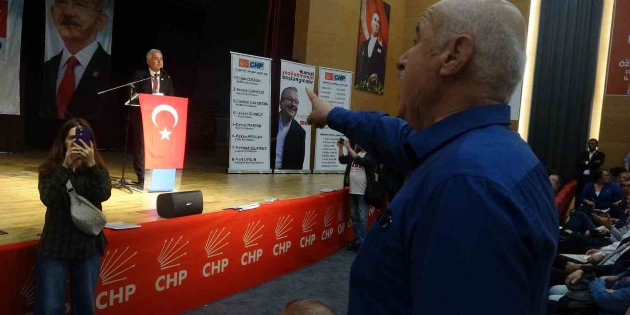 Chp’nin Çanakkale İl Kongresi’nde Gergin Anlar Yaşandı