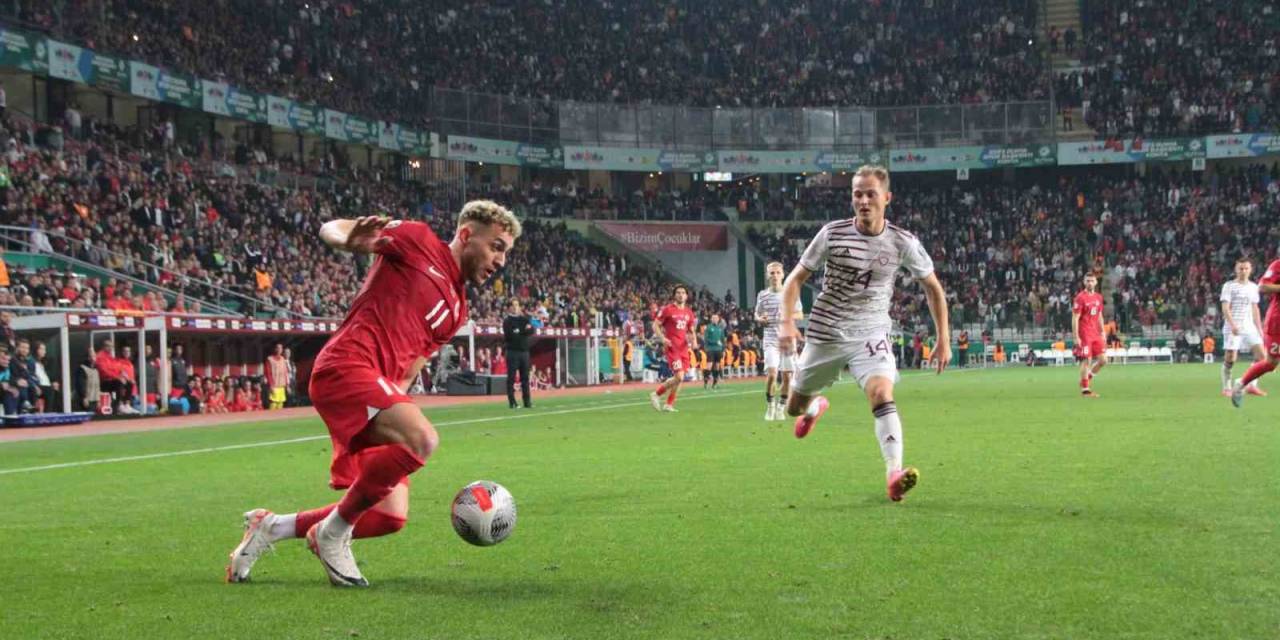 Euro 2024 Elemeleri: Türkiye: 0 - Letonya: 0 (İlk Yarı)