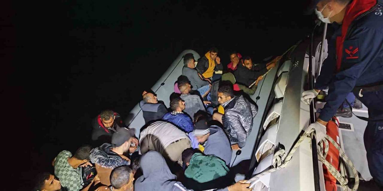 Datça’da 32 Düzensiz Göçmen Kurtarıldı