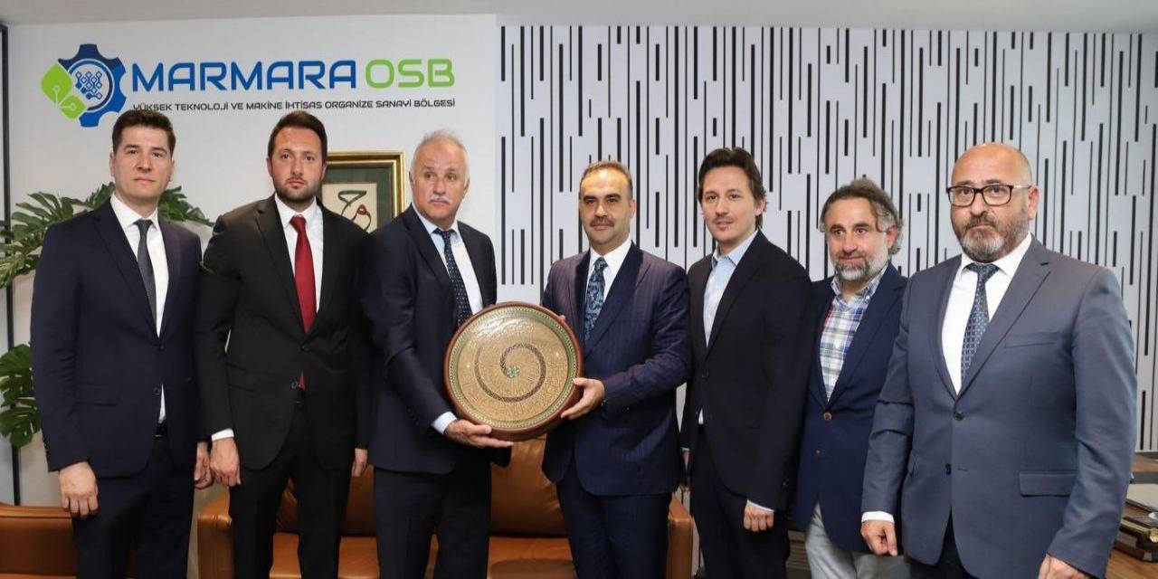 Sanayi Ve Teknoloji Bakanı Mehmet Fatih Kacır, Marmara Osb Hakkında Bilgi Aldı