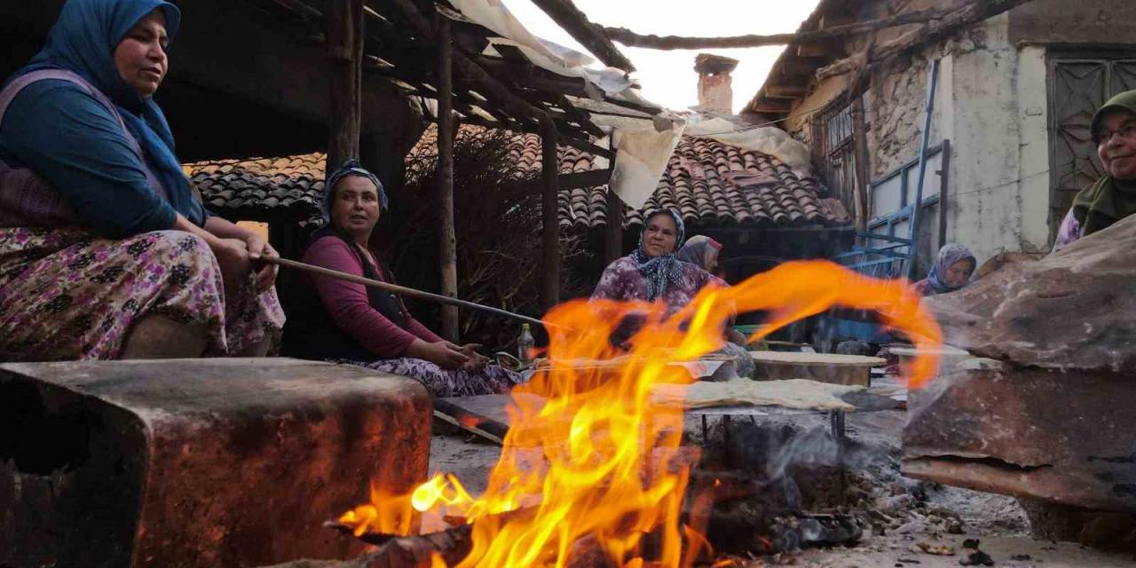 Bayburt’ta İmece Usulü Kış Hazırlıkları