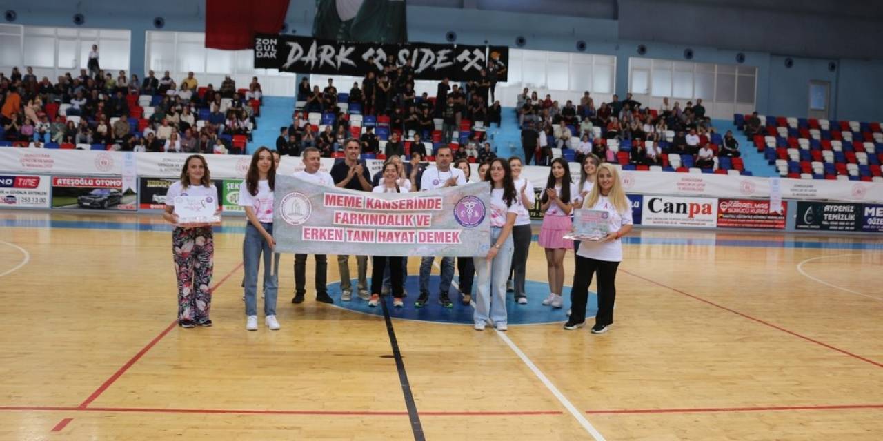 Meme Kanseri Farkındalık Ayı’nda Basketbol Maçı Yaptılar