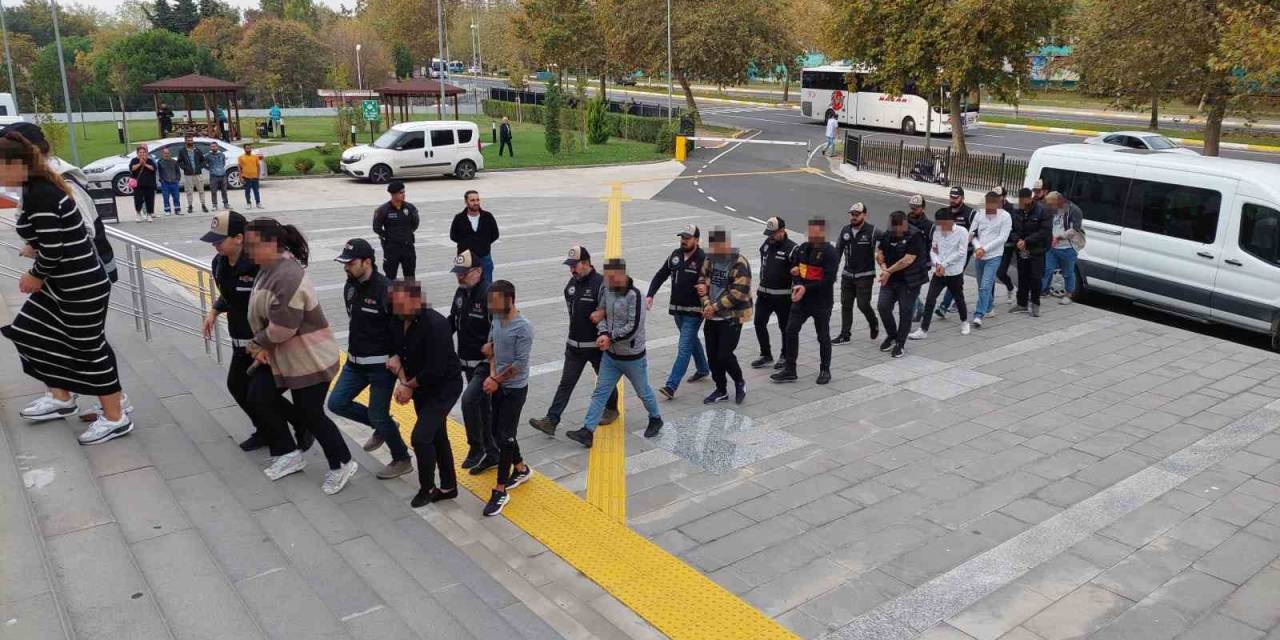 8 İldeki Kafes Operasyonunda 12 Kişi Adliyede