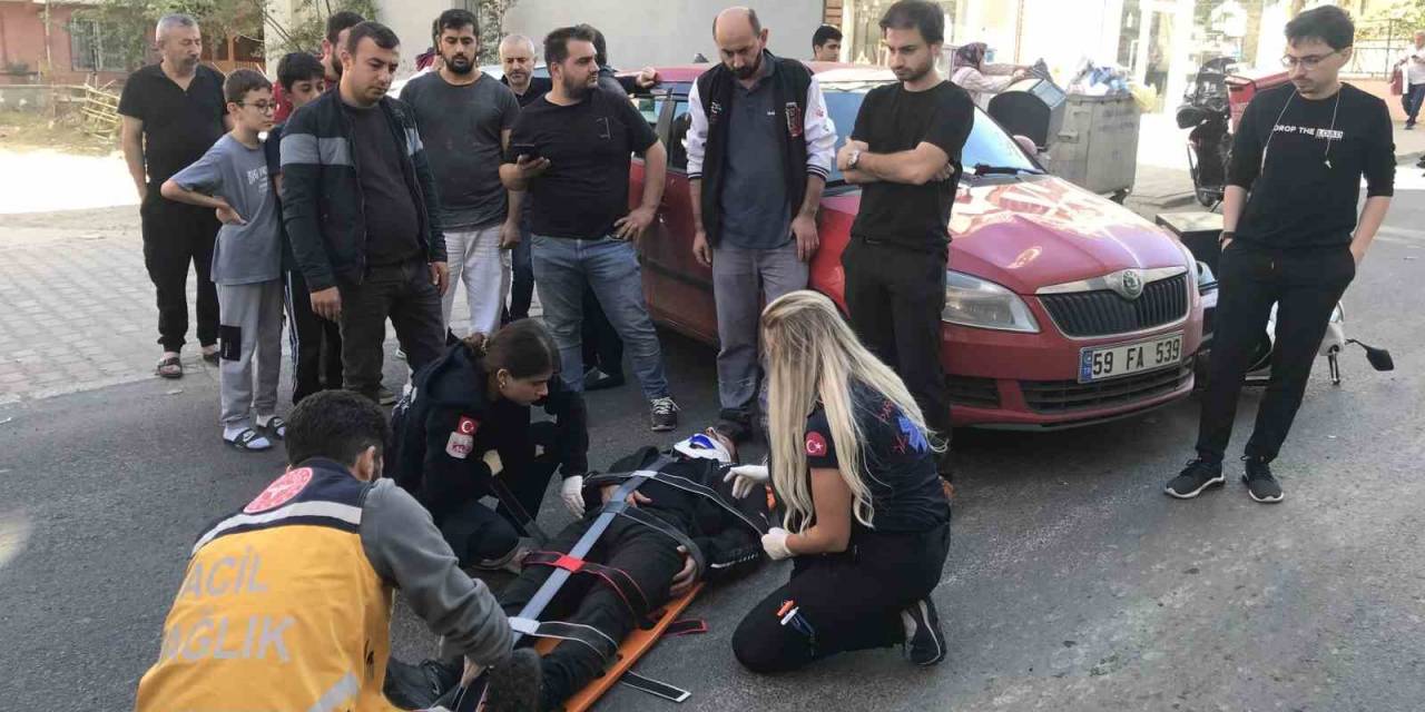 Çorlu’da Trafik Kazası: 1 Yaralı