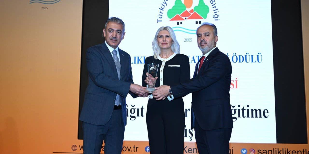 ’sağlıklı Şehirler En İyi Uygulama’ Yarışmasında Ödüle Layık Görüldü