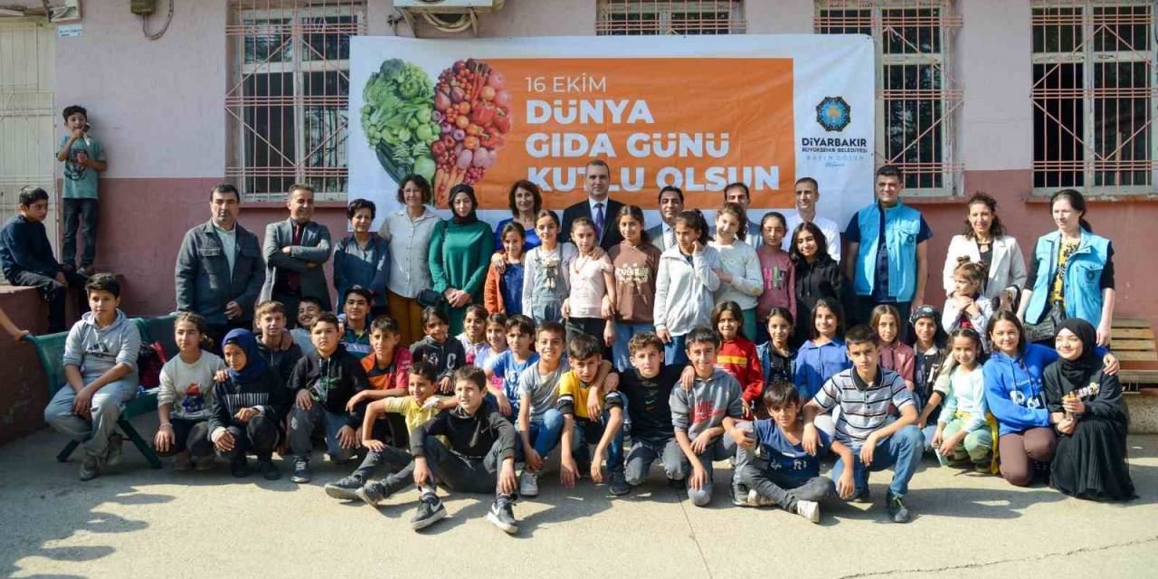 Diyarbakır’da Dünya Gıda Günü’nde Öğrenciler Bilgilendirildi