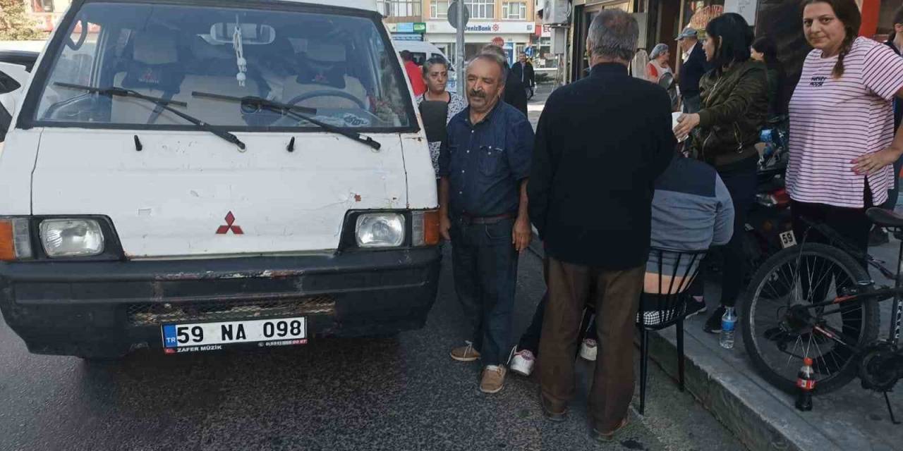 Ticari Araç Yayaya Çarptı: 1 Yaralı