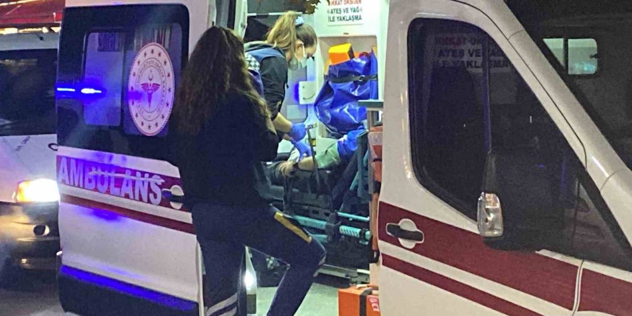 Yolda Yürürken Bacağından Vuruldu
