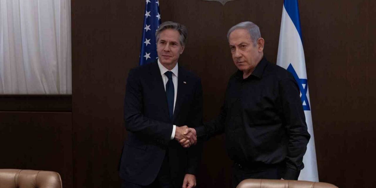 Siren Sesleri Yükselince Netanyahu Ve Blinken Sığınağa İndi