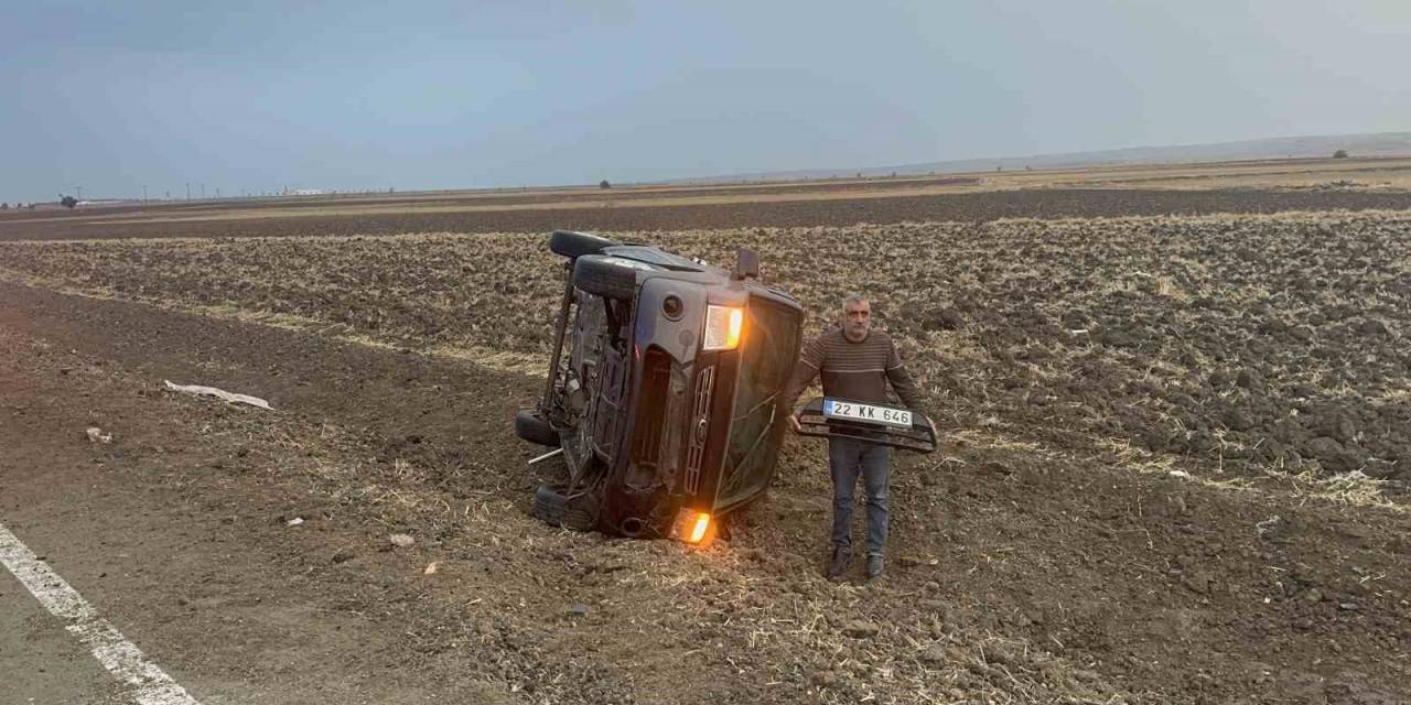 Takla Atan Hafif Ticari Araçtaki 5 Kişi Yaralandı