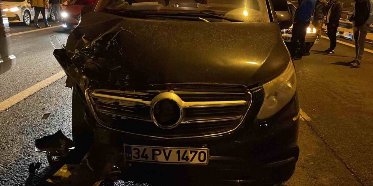 Ataşehir’de Zincirleme Trafik Kazası: 2 Yaralı