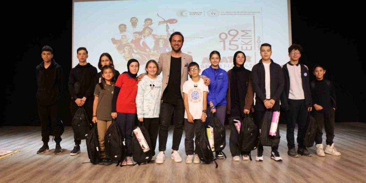 Milli Bilardocu Savaş Bulut Sporcularla Buluştu