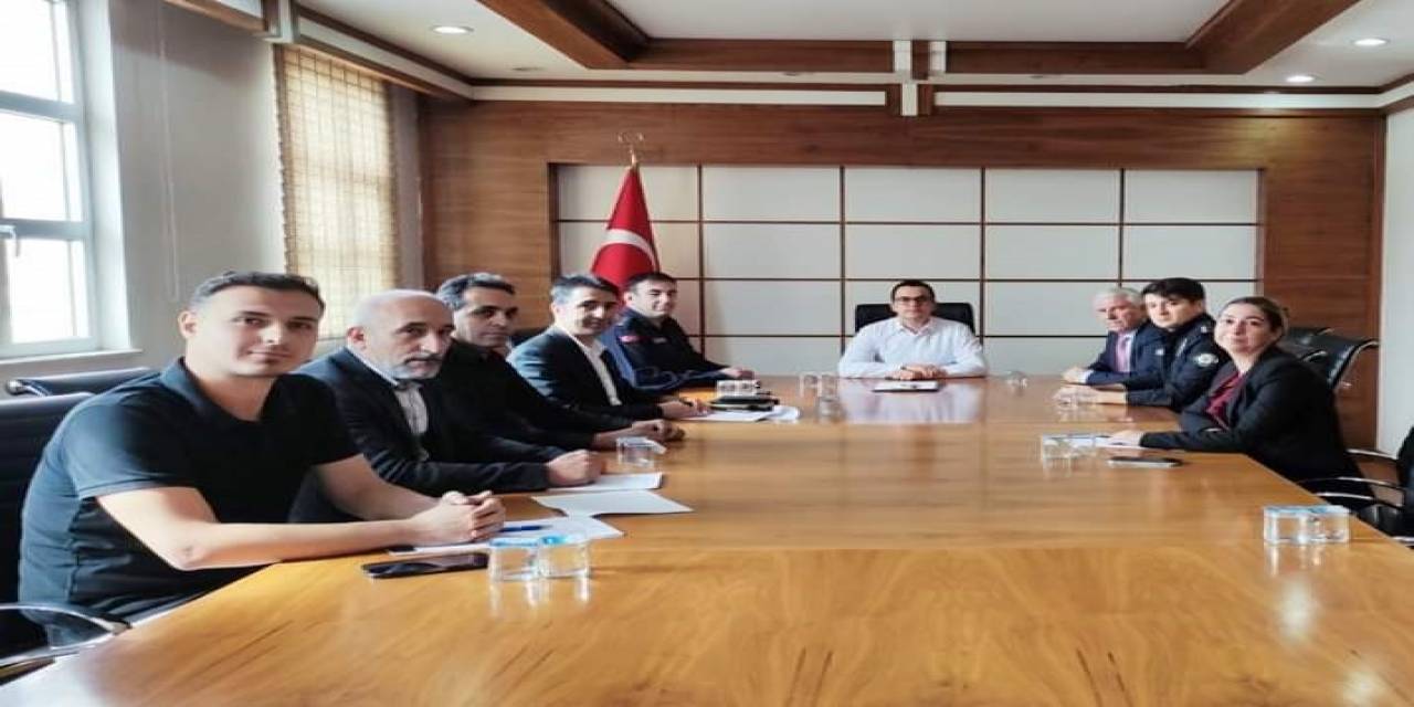 Çermik’te Cumhuriyetin 100. Yılı Kutlama Etkinlikleri Koordinasyon Toplantısı