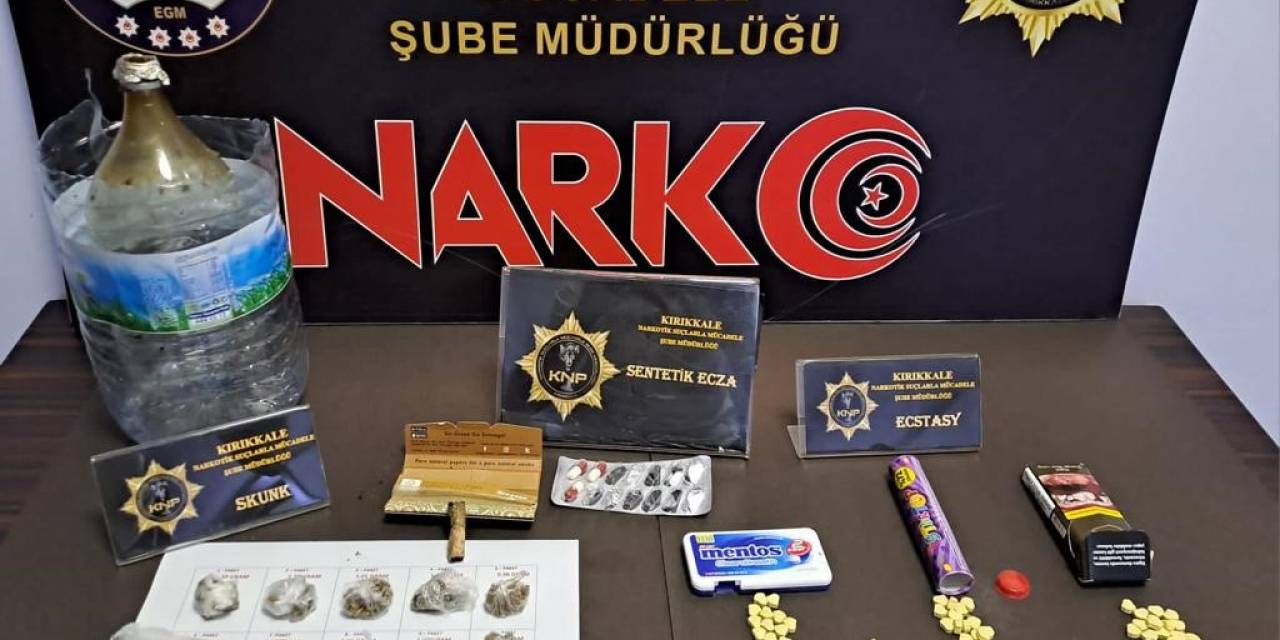 Kırıkkale’de Uyuşturucu Tacirlerine Geçit Yok: 2 Tutuklama