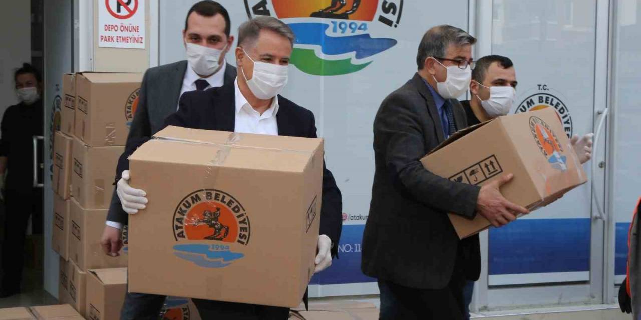 Atakum’dan Örnek Dayanışma: 23 Bin 600 Adet Gıda Kolisi Dağıtıldı