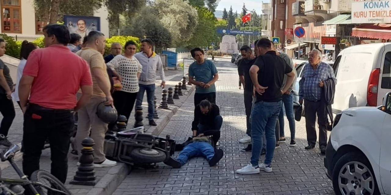 Menteşe’de Trafik Kazası: 1 Yaralı