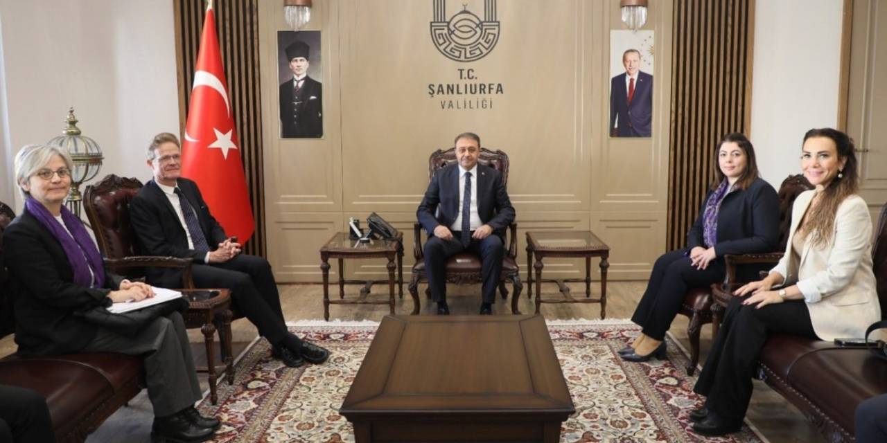 Ab Türkiye Delegasyonu Başkanı Büyükelçi Nikolaus Meyer-landrut Şanlıurfa’da