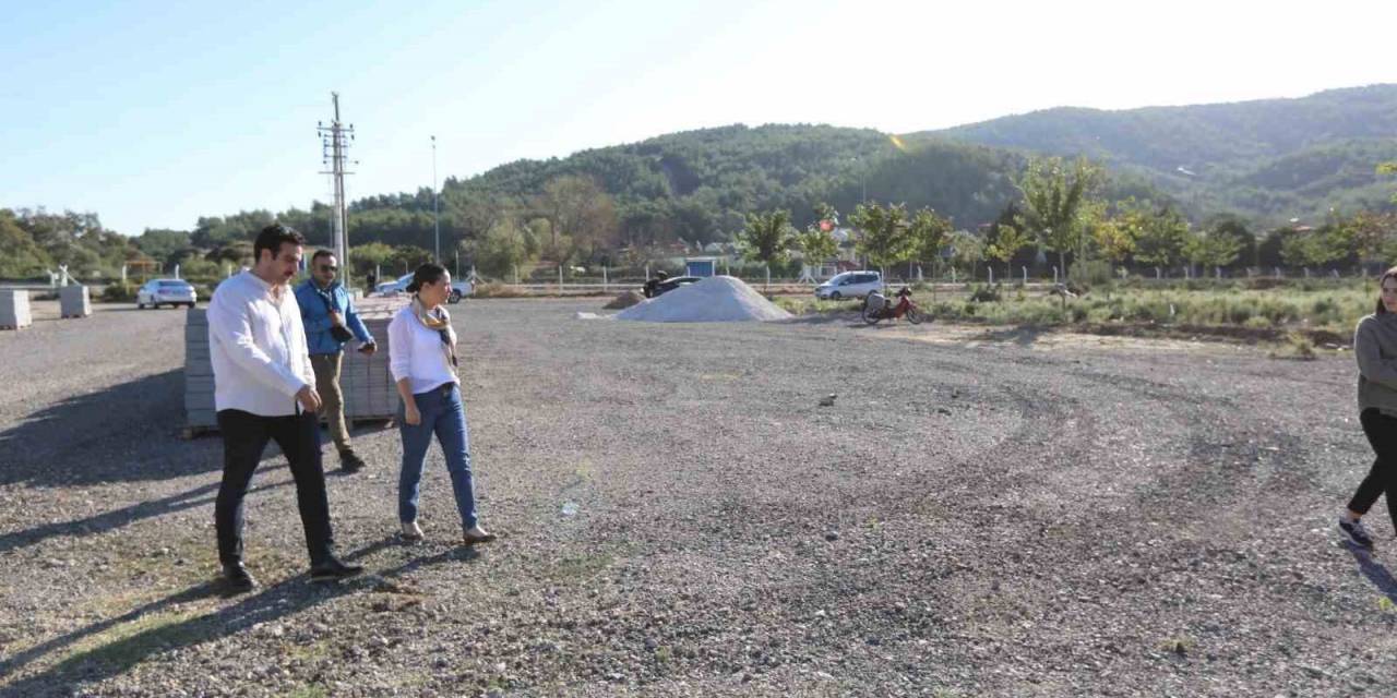 Ağaçlandırılan Pamucak Alanı Yürüyüş Yoluna Kavuşuyor