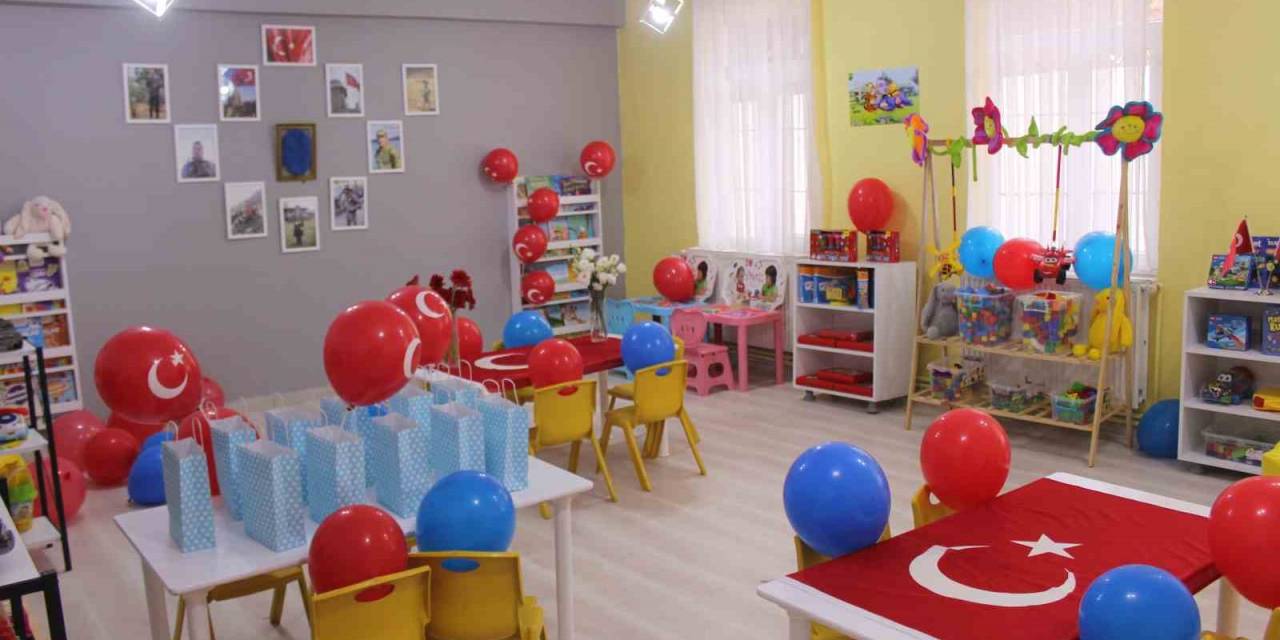 Şehit Teğmenin Adı Köy Okulundaki Ana Sınıfında Yaşayacak