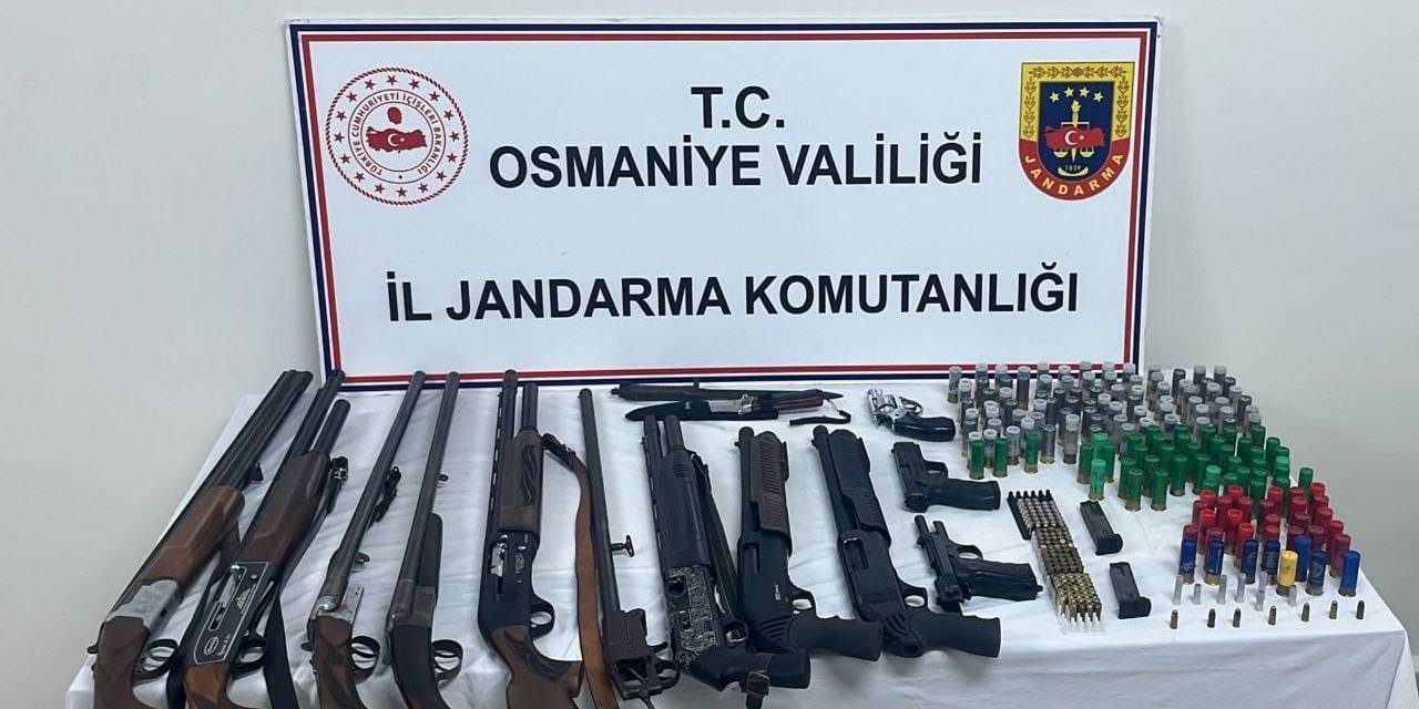 Osmaniye’de Havaya Ateş Eden Magandaların Evinden Cephanelik Çıktı