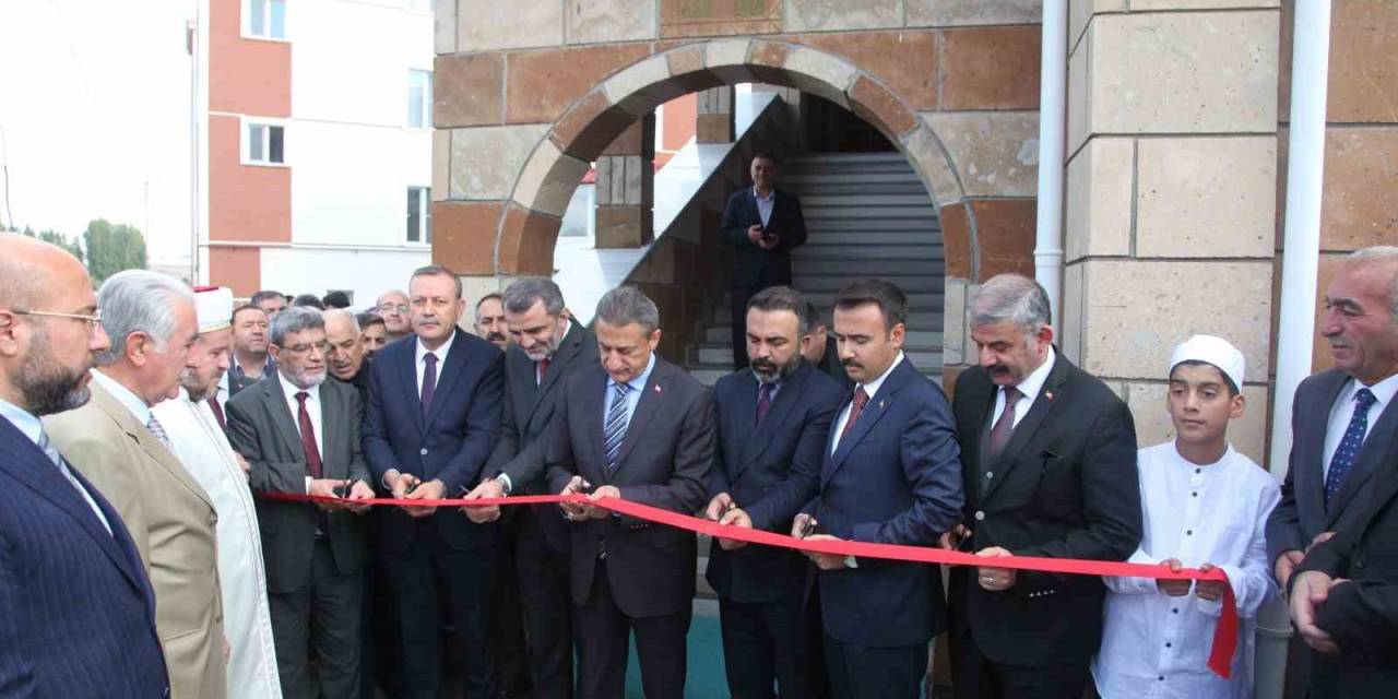 Şehidin Vasiyeti Olan Cami Ve Yatılı Hafızlık Kur’an Kursu İbadete Açıldı